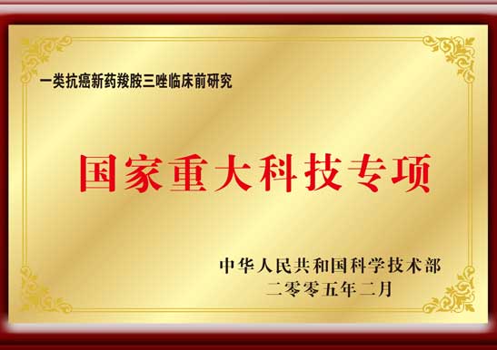 國家重大科技專項